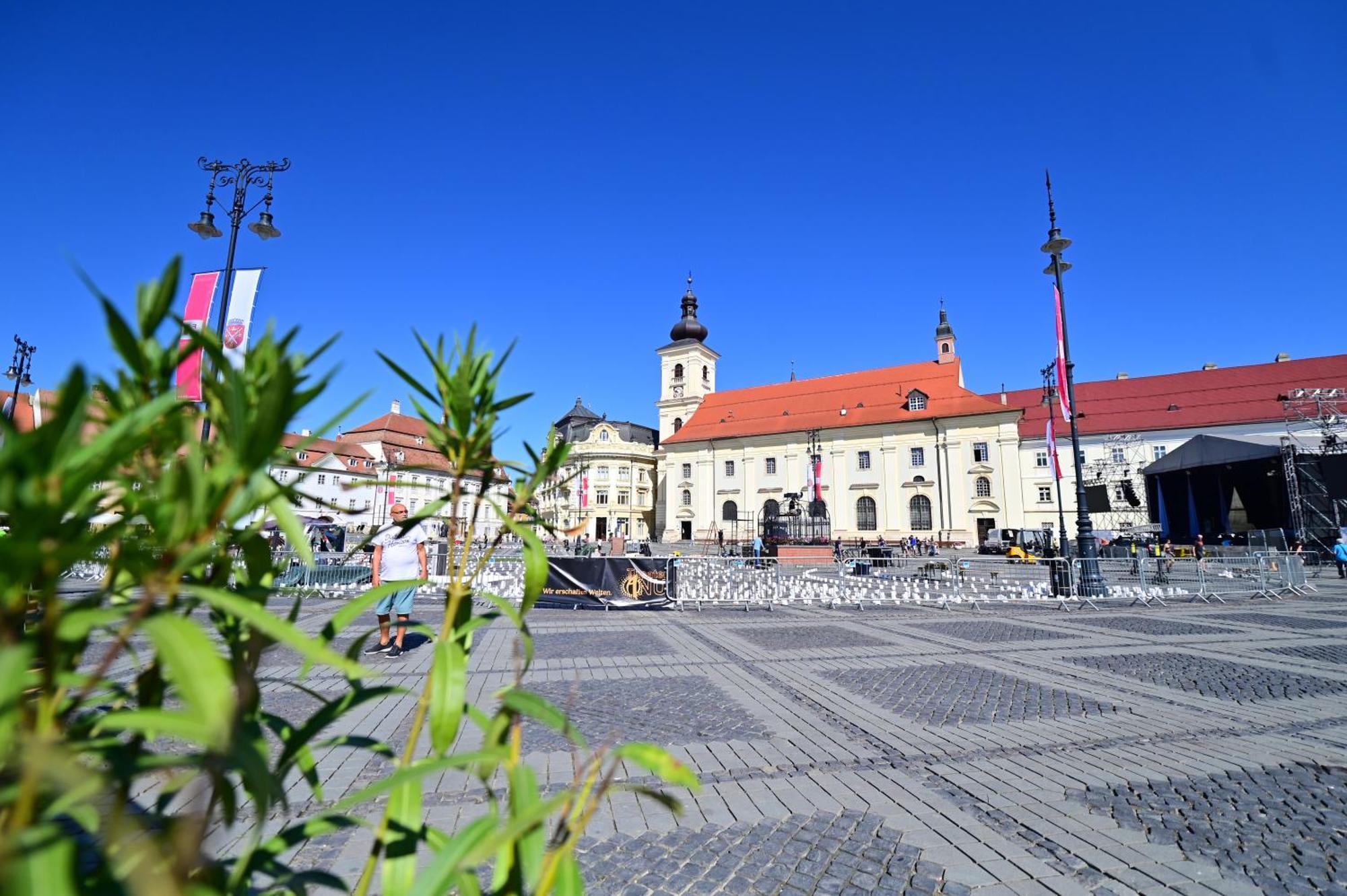A&N Central Apartment Sibiu Esterno foto